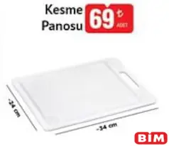 KESME PANOSU 24X34 CM